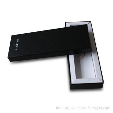 Cardboard Gift Box with Spot UV and Paper Holder Insert, Different Sizes and Designs are Available